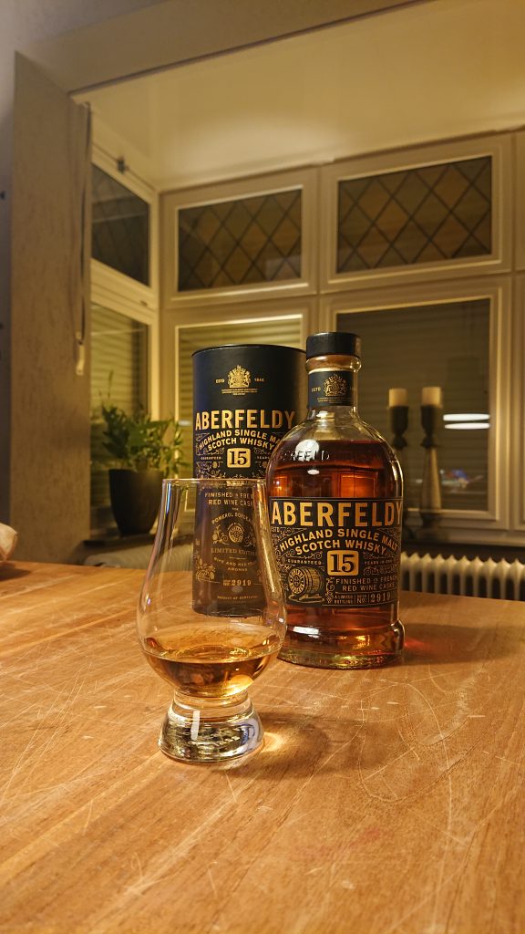 Aberfeldy 15 Red Wine Cask