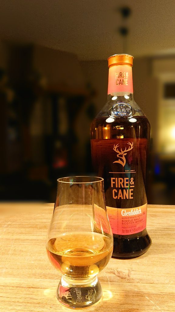 Glenfiddich Fire and cane