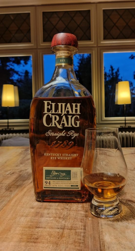 Elijah Craig Straight Rye