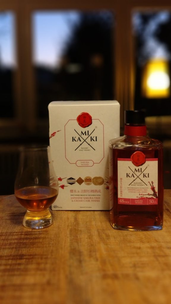 Kamiki Blended Malt Sakura Wood